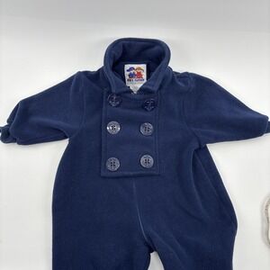 Vintage Pete's Partner A Good Lad Company Baby Navy Peacoat Bunting 6/8 months
